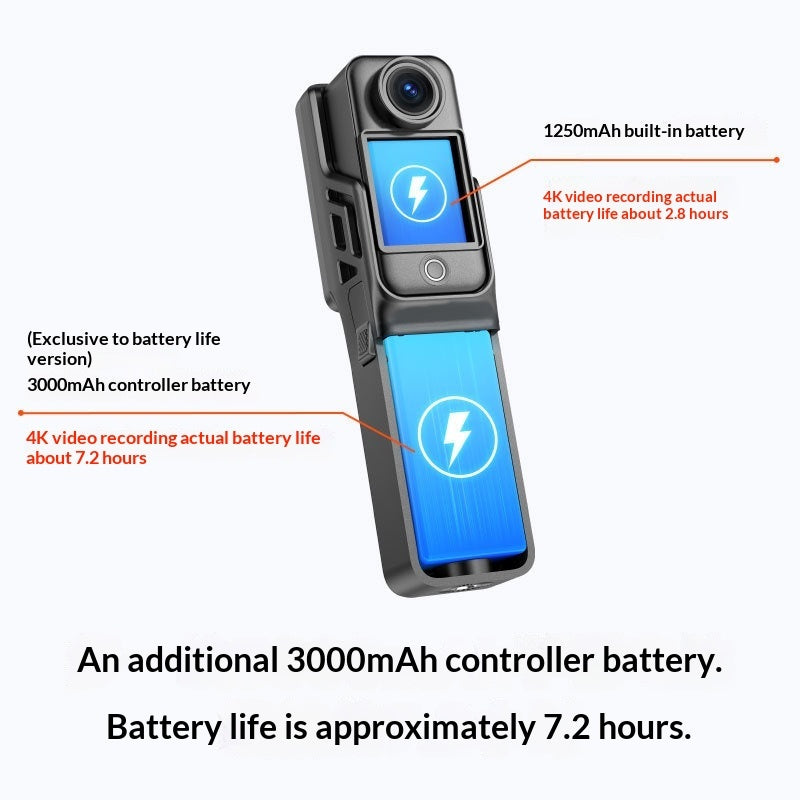 C400 4K Handheld Action Camera For Outdoor Sports