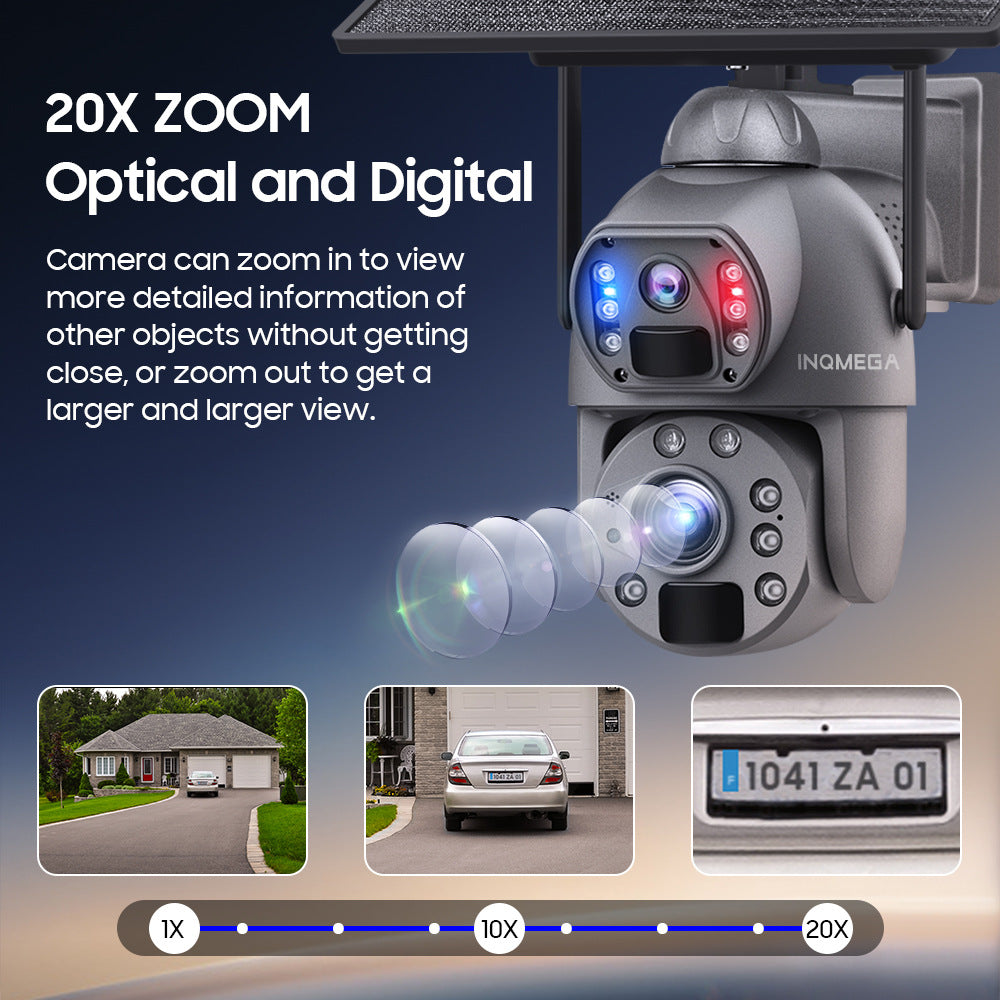 Private Model 4G Solar Camera 6 Million HD